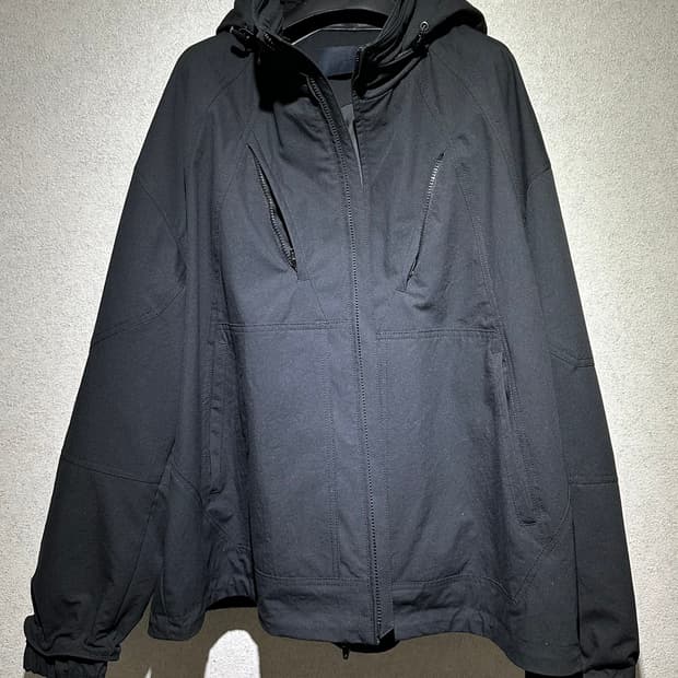 준지 남성 후드 자켓 블랙 48 새상품급