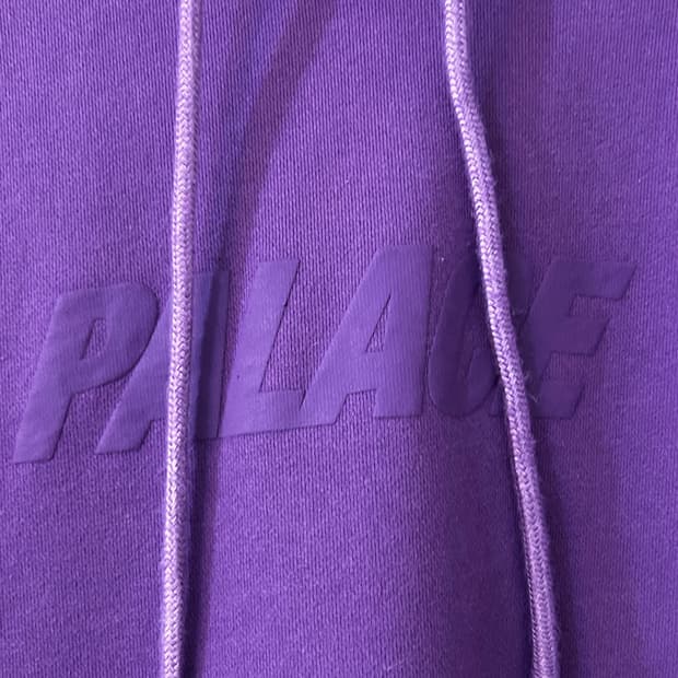 18ss 팔라스 점보 피그 후드 퍼플