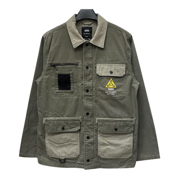 VANS 반스 밀리터리 드릴 초어 코트 자켓 L