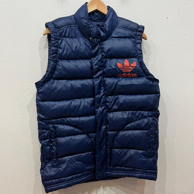아디다스 파이어버드 패딩 베스트 조끼 네이비 95