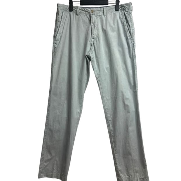보스(hugo boss)레귤러핏 여름 코튼 치노 팬츠 34size