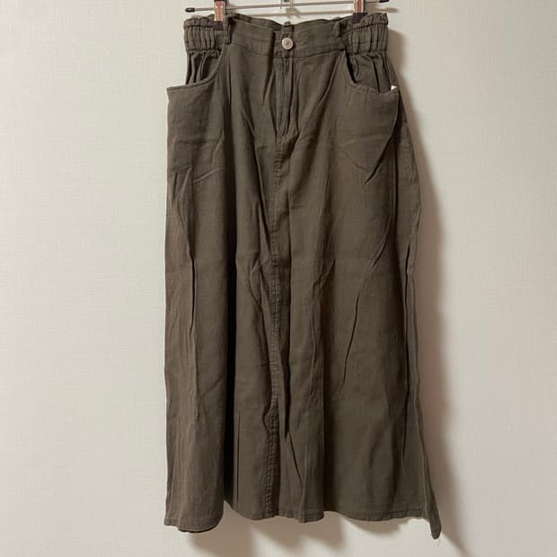 빈티지 모리걸 롱 스커트