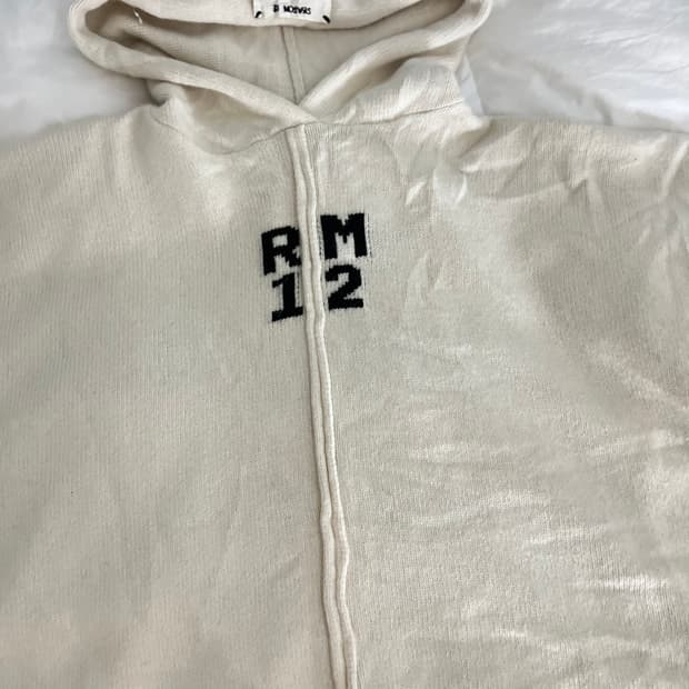 폴라로모 판초후드니트