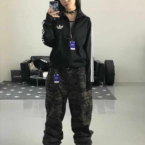 아디다스 블랙 파이어버드 져지