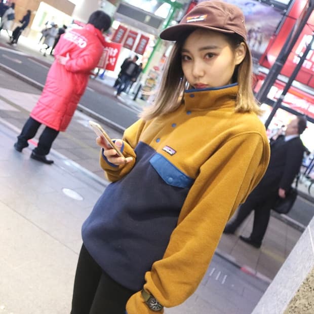 파타고니아 신칠라 베어브라운 m