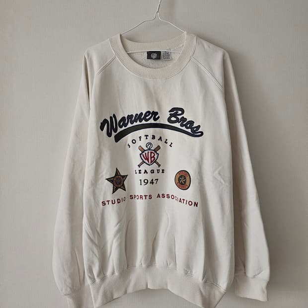 90s 워너 브라더스 WARNER BROS 스웻셔츠 (made in KO