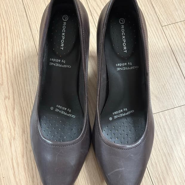 락포트 브라운 펌프스 브라운(굽 6cm)