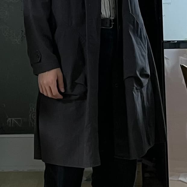 워드로브 초창기 코트 (차콜