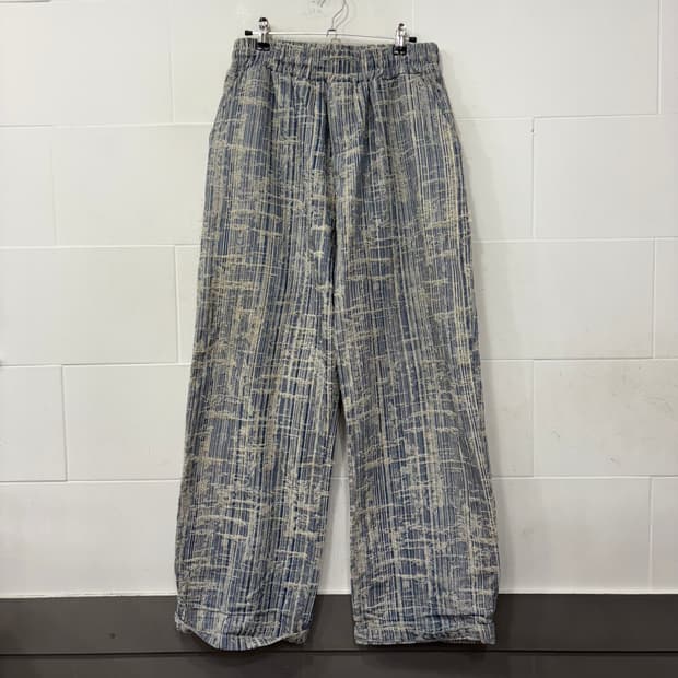 시옷 코쿤 밴딩 와이드팬츠