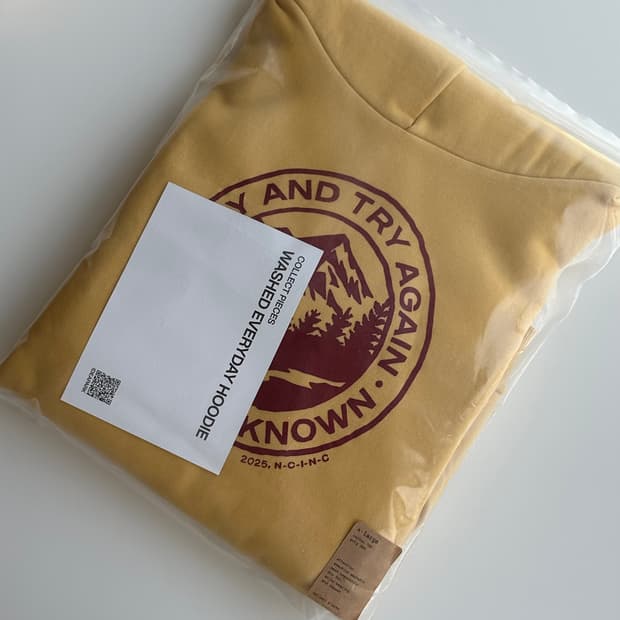 [미개봉 xl] 컬렉트피시스 후드 TATA