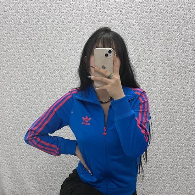 아디다스 Y2K 대장급 파이어버드 파핑 져지 집업 90 C07865