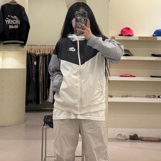 나이키 우븐 후드 바람막이 자켓 U1607