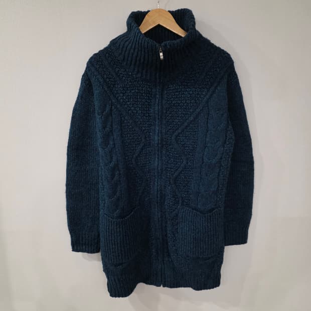 Montagut 니트 롱 집업 가디건