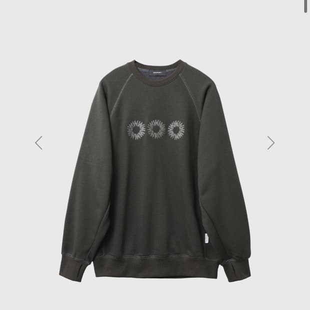 999휴머니티 맨투맨 모시 그린