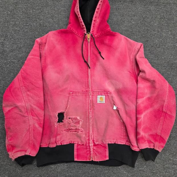 빈티지 칼하트 액티브 워크자켓