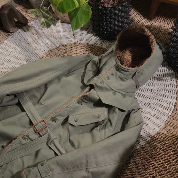 엔지니어드가먼츠 x 센프란시스코 마켓 별주 라이딩코트 M 사이즈