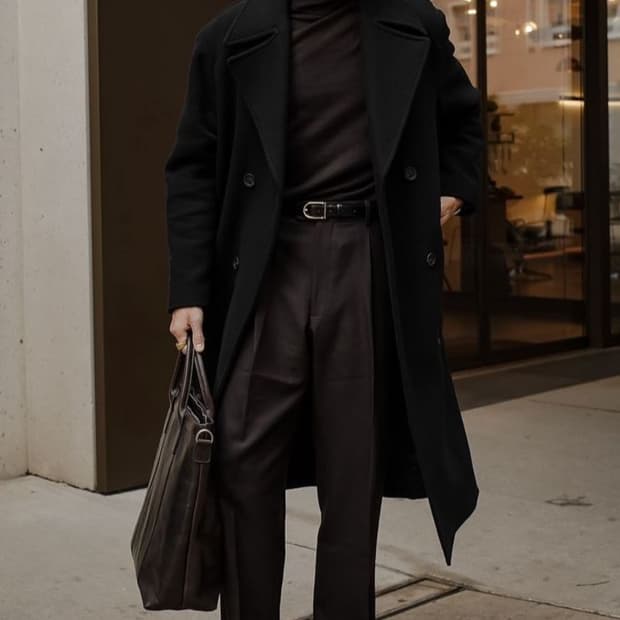 지오지아 고급 남성 정장코트