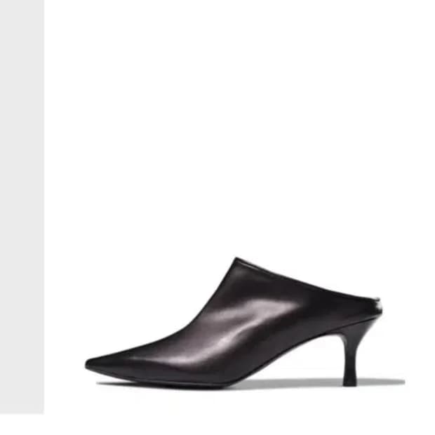 doug포인트 뮬 구두 새상품 230