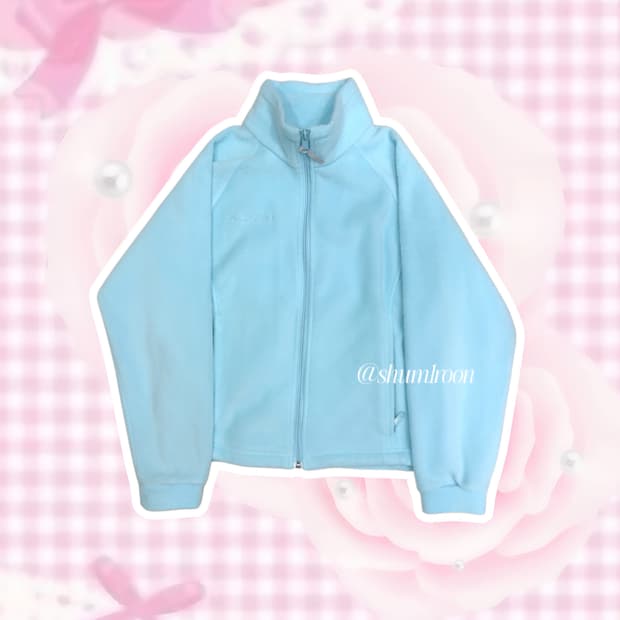 콜롬비아 연하늘 시나모롤 후리스