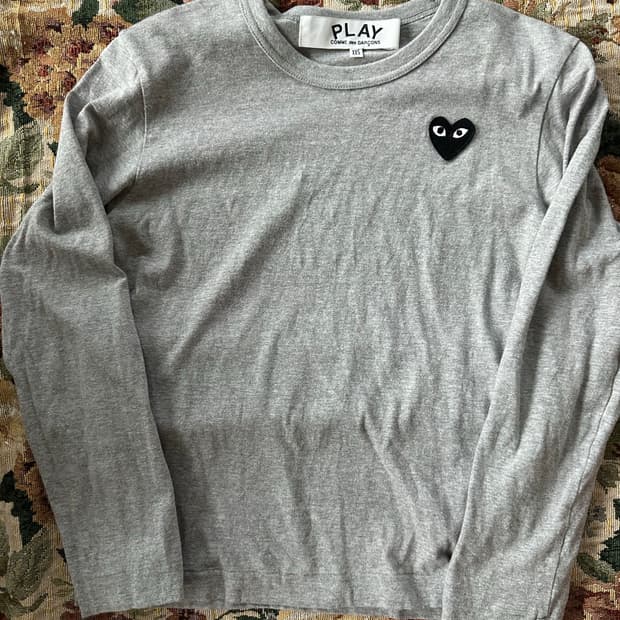 꼼데가르송 긴필 xxs