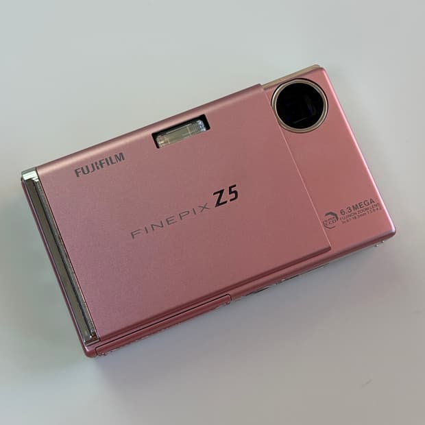 후지필름 FINEPIX Z5 디지털 카메라 디카 핑크