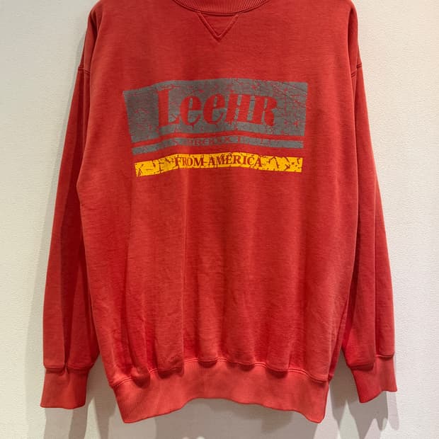 Vintage Leehr Red Graphic Sweatshirt