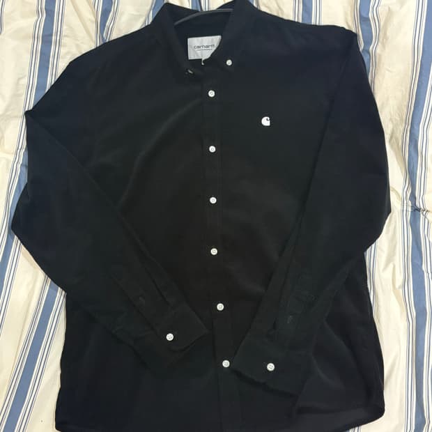 칼하트 wip 매디슨 파인 코듀로이 셔츠 L