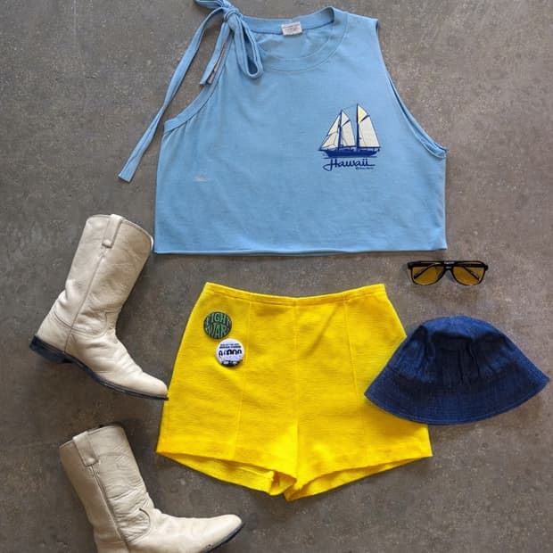 90‘s USA crazy shirts Hawaii 리메이크 