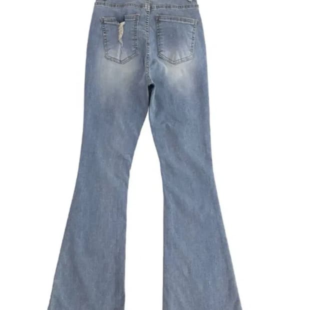 애즈온 마지 팬츠 블루 s