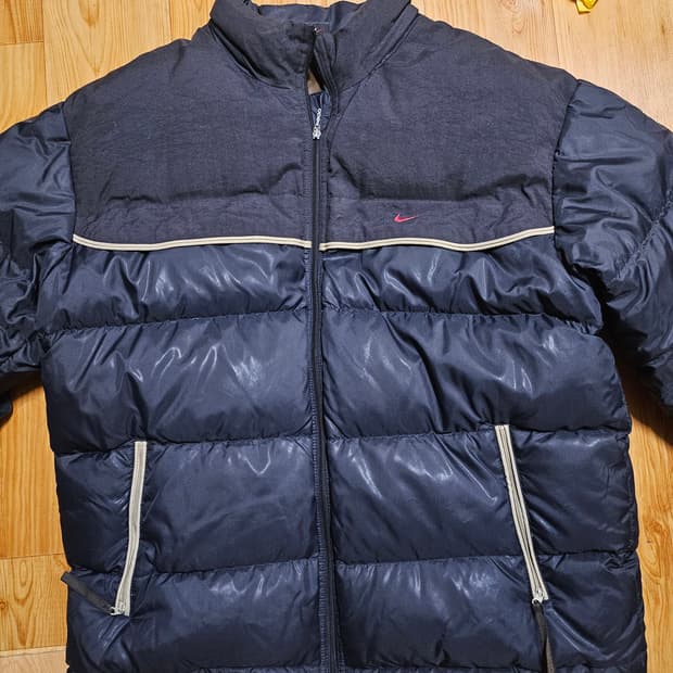 나이키 블랙 패딩