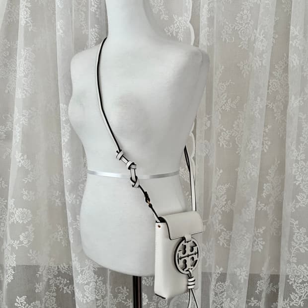 토리버치 밀러 폰 크로스바디 백 아이보리