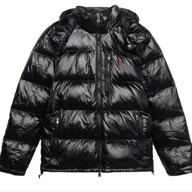 폴로 유광 패딩 (M사이즈 구합니다!)