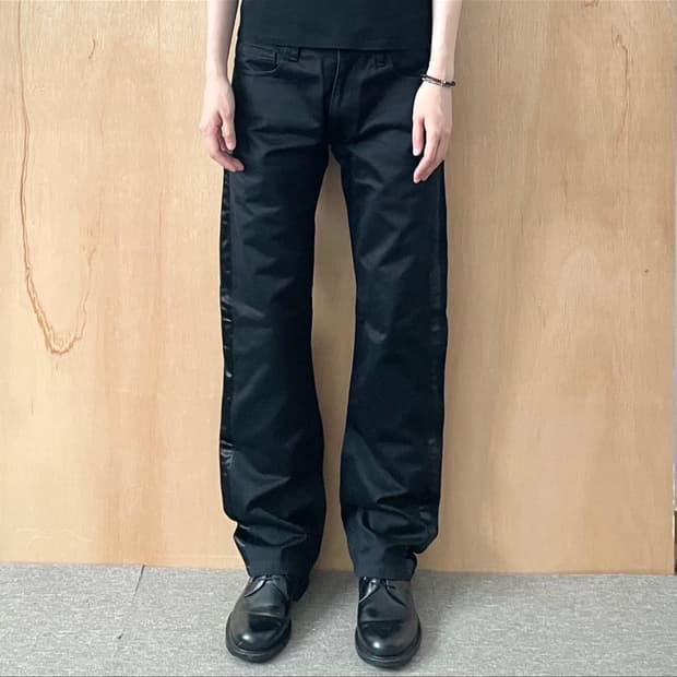 꼼데가르송 옴므 사이드라인 팬츠