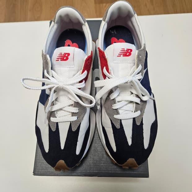 뉴발란스327네이비 흰/검 260