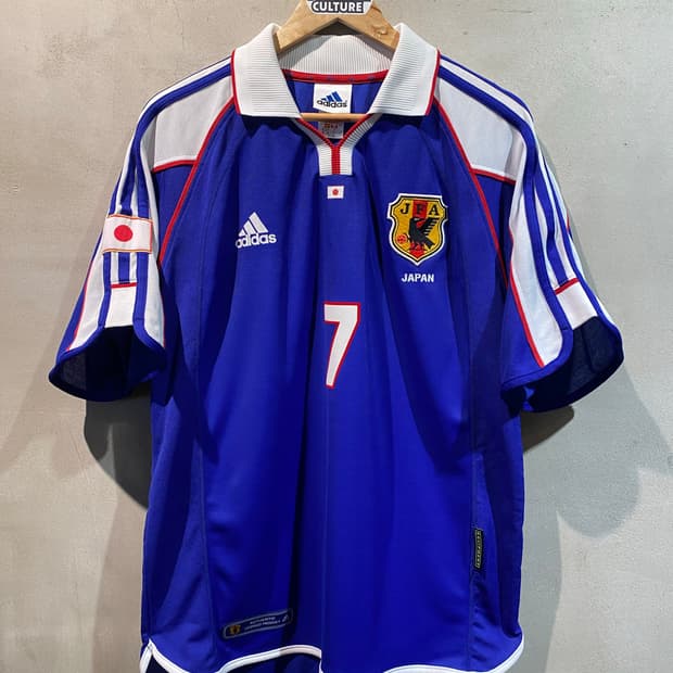 00-01 일본 국가대표 나카타 홈 (어센틱) 유니폼