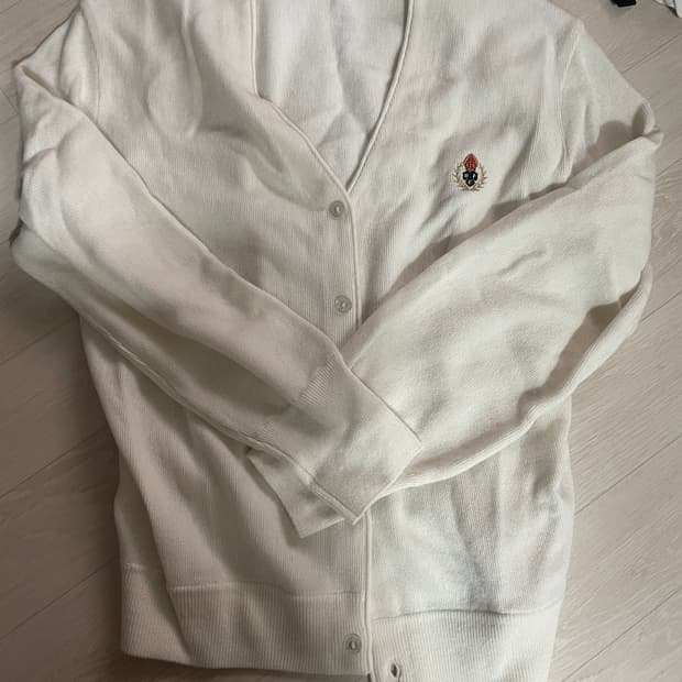 헤리티지플로스 가디건 L사이즈 화이트 정말 싸게팝니다.