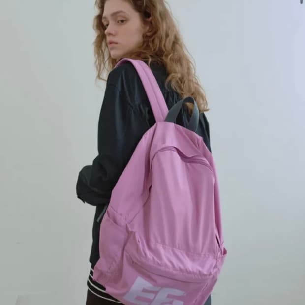 엔조블루스 핑크 백팩