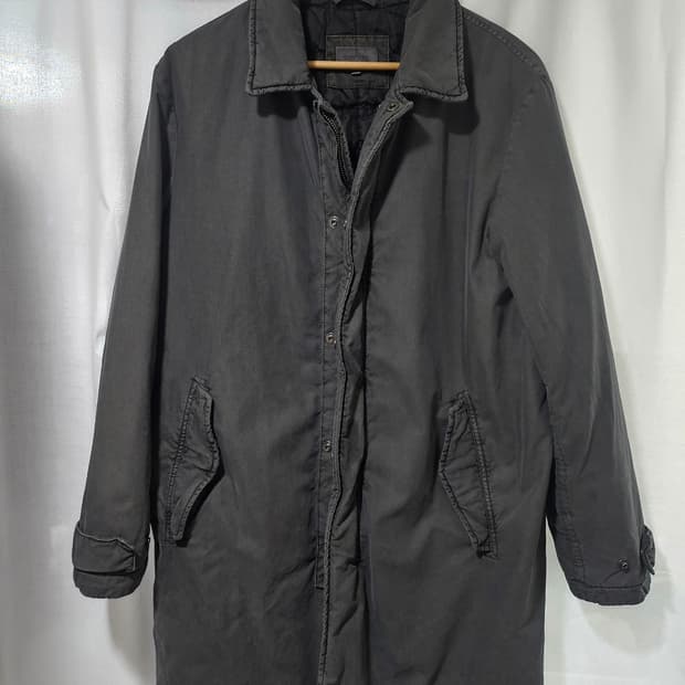 시리즈 피그먼트 다잉 구스다운 코트 그레이 100