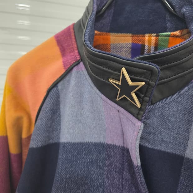 홀리넘버 리버시블  울자켓