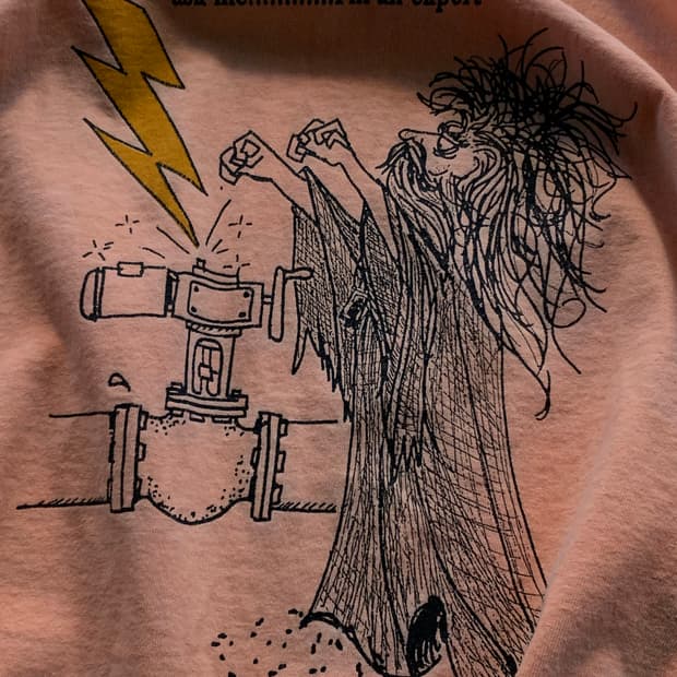 90s 노스이스트 유틸리티 프로모션 티셔츠