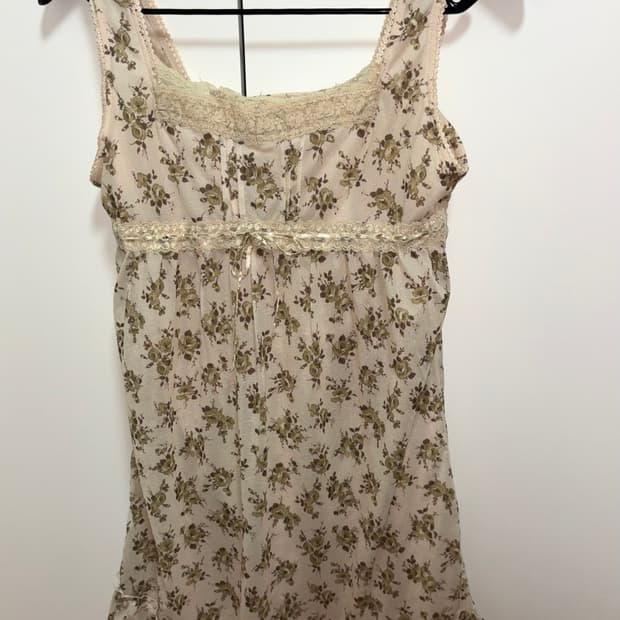 빈티지 페어리 꽃무늬 원피스