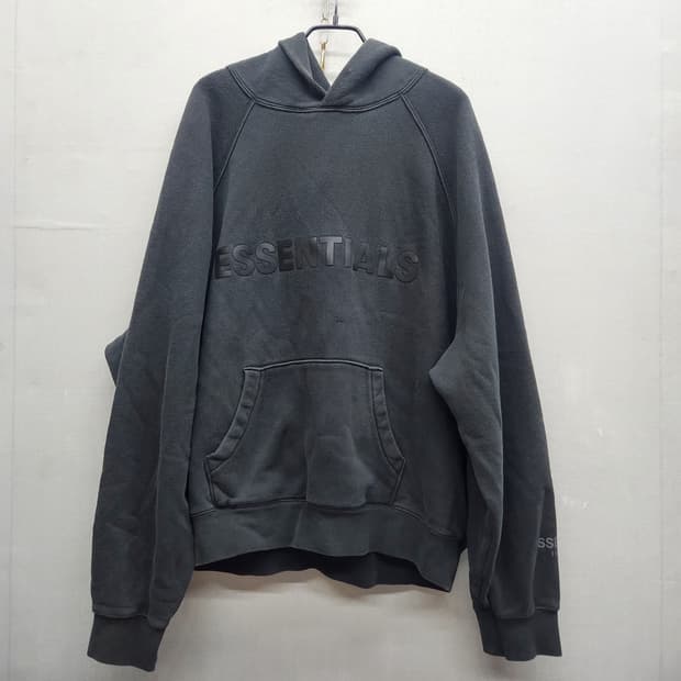 피어오브갓 에센셜 3d로고 스웻 후드티 3XL