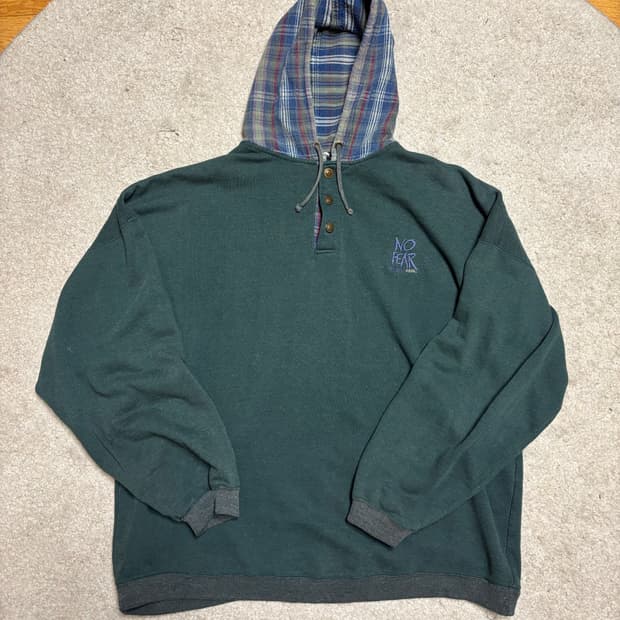 90s no fear hoodie