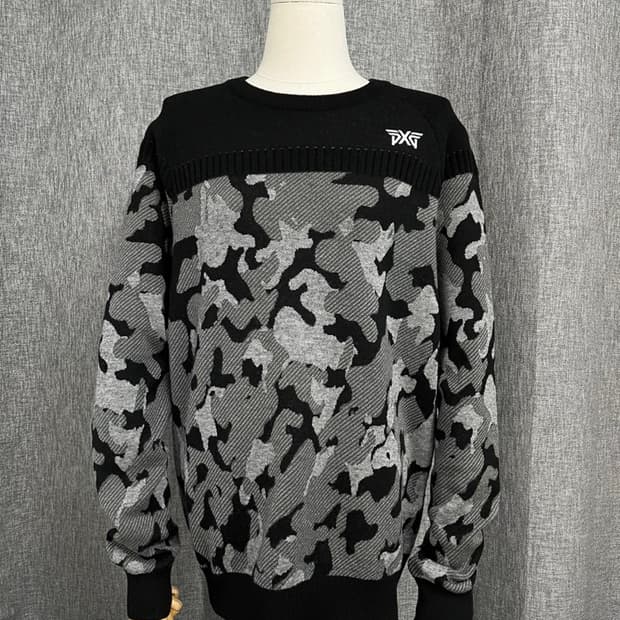 PXG 카모 니트/#752