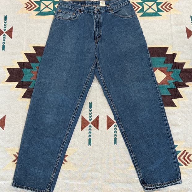 리바이스 00년 멕시코 560 루즈 테이퍼드 데님 팬츠