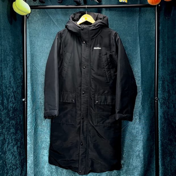 디키즈 리버시블 롱패딩 (S)  