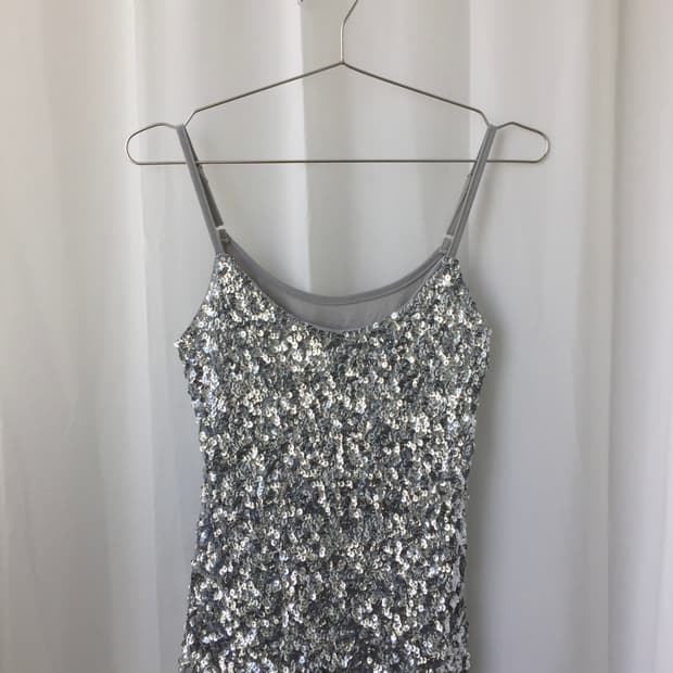 [vintage] Spangles sleeveless