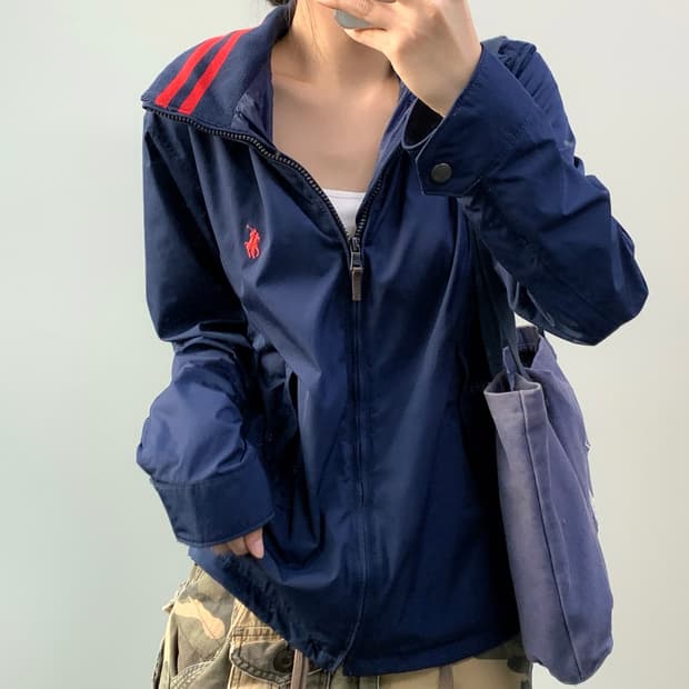 폴로 폴리쉘 자켓