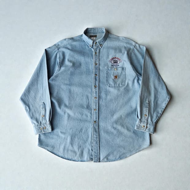 FR칼하트 면 오버핏 긴팔셔츠 XL