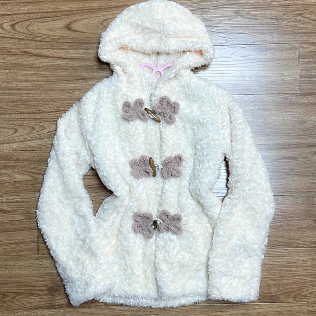 빈티지 라떼 퍼 떡코 더플 코트 히메갸루 로걀 리즈리사깔 히메카지 달천깔